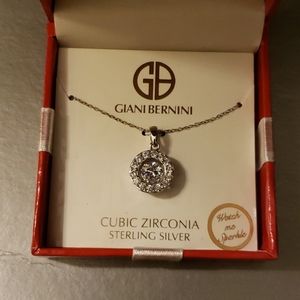 Cubic zirconia necklace